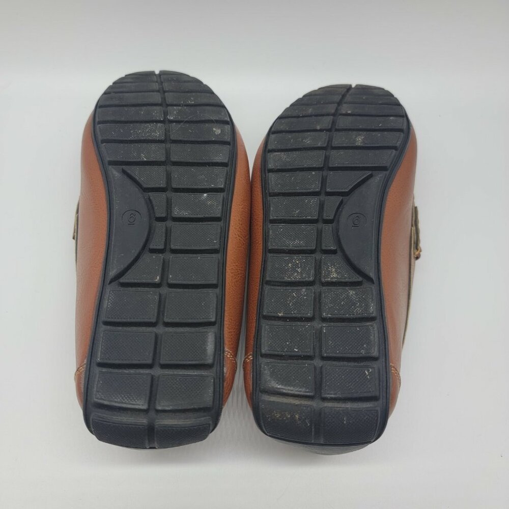 American Exchange Flat Comfort Slip On Size 6 Brown Womens Loafers - Picture 5 of 7